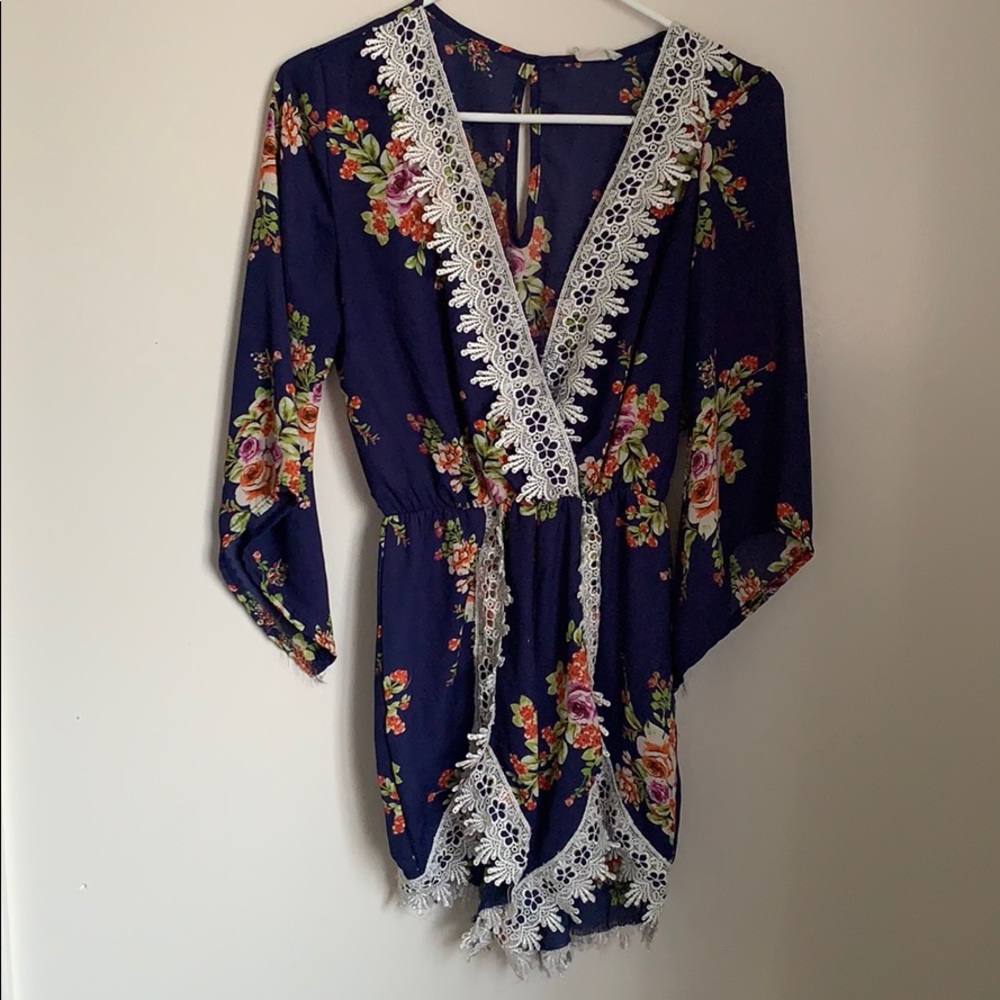 Floral Romper